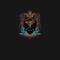 the logo of a bar on a black background