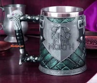 game of thrones king in the north mug