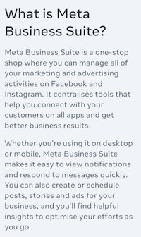 what is meta business suite?