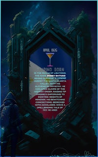a poster with the philippine flag on it